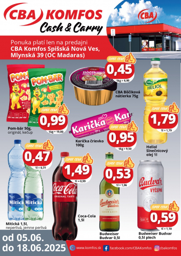 Katalogy / Gastrocash CBA Komfos Spišská Nová - foto