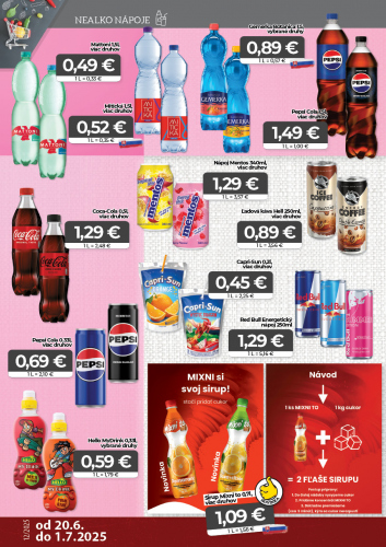 Katalogy / Nový leták CBA Komfos - foto