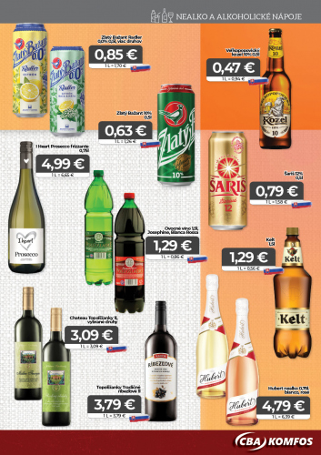 Katalogy / Nový leták CBA Komfos - foto