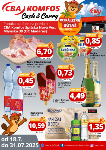 Katalogy / Gastrocash CBA Komfos Spišská Nová - foto