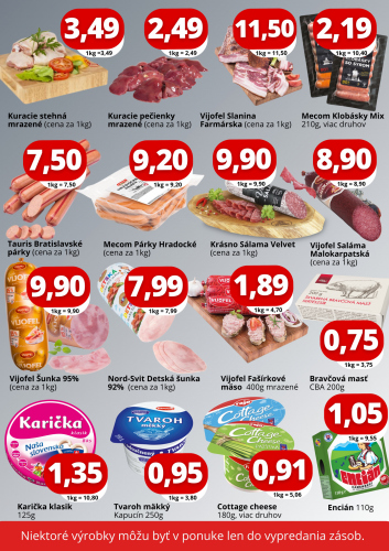 Katalogy / Gastrocash CBA Komfos Spišská Nová - foto