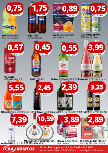 Katalogy / Gastrocash CBA Komfos Spišská Nová - foto