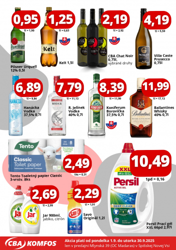 Katalogy / Gastrocash CBA Komfos Spišská Nová - foto