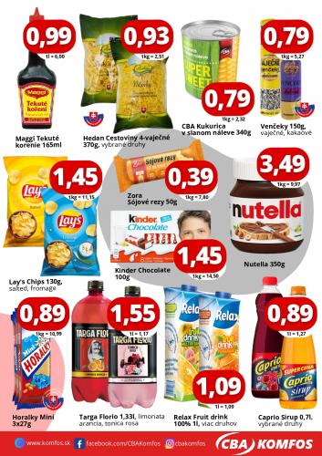Katalogy / Gastrocash CBA Komfos Spišská Nová - foto