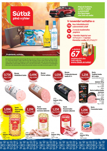 Katalogy / Nový leták CBA Komfos - foto