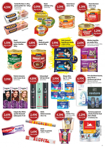 Katalogy / Nový leták CBA Komfos - foto