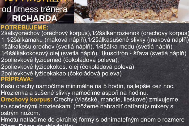 Recepty / Recepty od fitness trénera Richarda  - foto Recepty / Recepty od fitness trénera Richarda  - foto