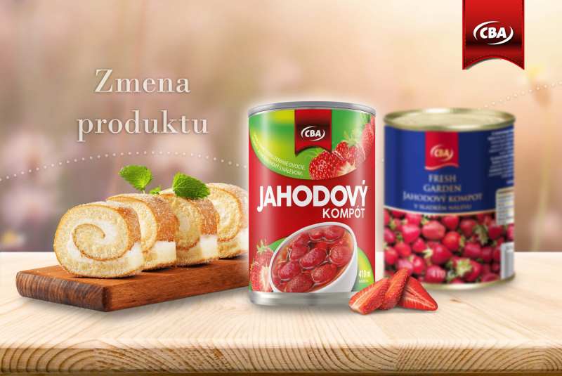 Novinky / Nové obaly privátnej značky CBA  - foto