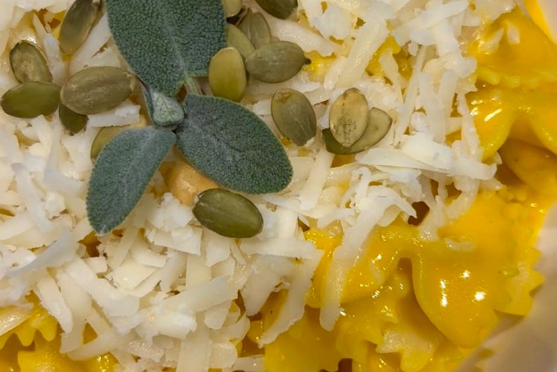 Recepty / Tekvicové farfalle - foto Recepty / Tekvicové farfalle - foto