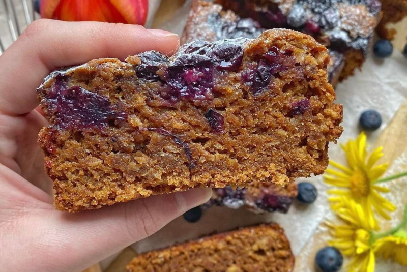 Recepty / Čučoriedkový chlebík z acidka - foto Recepty / Čučoriedkový chlebík z acidka - foto