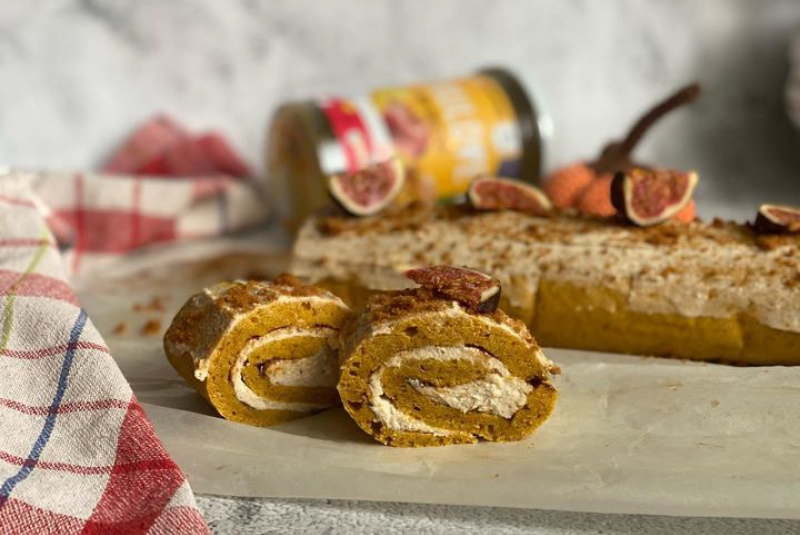 Recepty / Tekvicová roláda  - foto Recepty / Tekvicová roláda  - foto