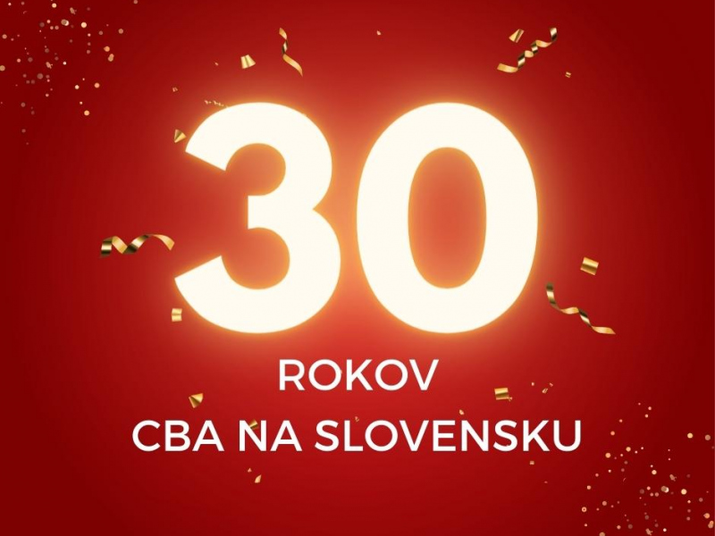 30. výročie CBA na Slovensku