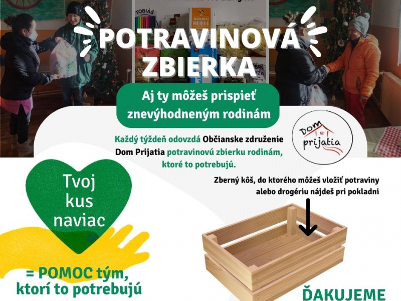 POTRAVINOVÁ ZBIERKA