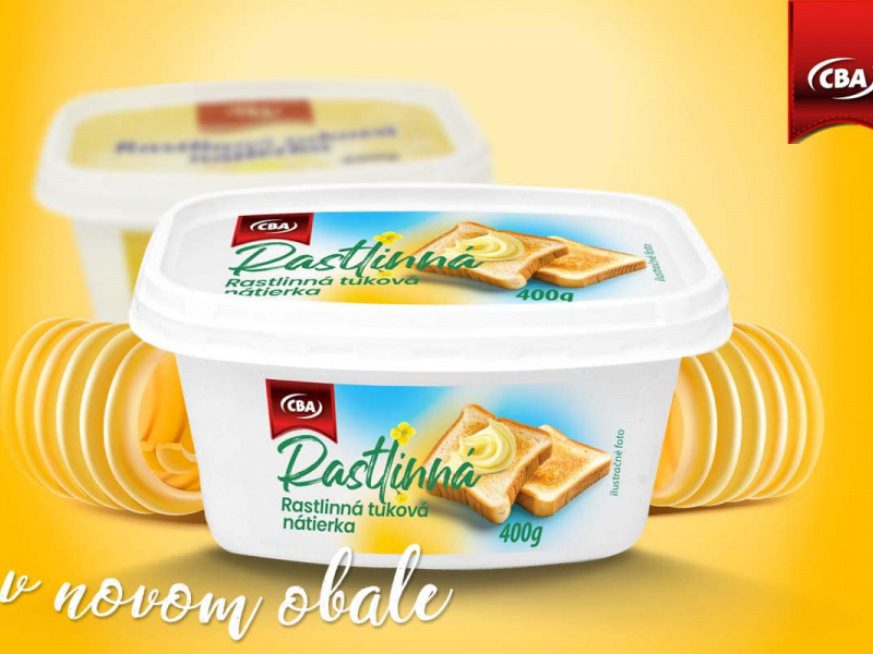 NOVÝ OBAL CBA VÝROBKOV