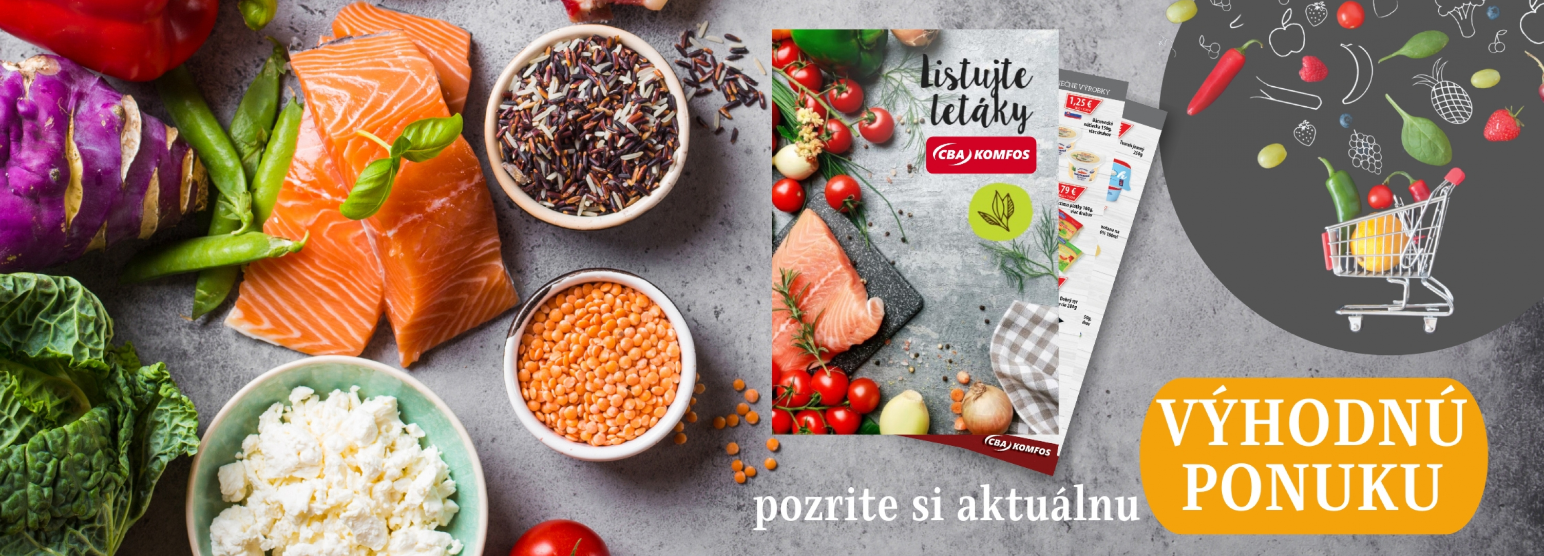 Nový leták CBA Komfos