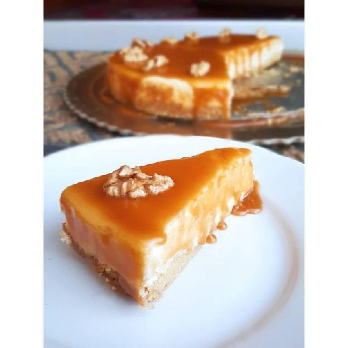 Karamelový cheescake