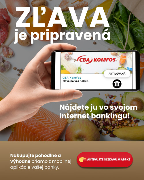 Aktivuj si zľavu vo svojom Internet bankingu!
