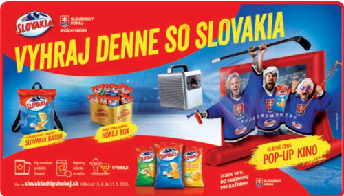 Vyhraj denne so Slovakia chips