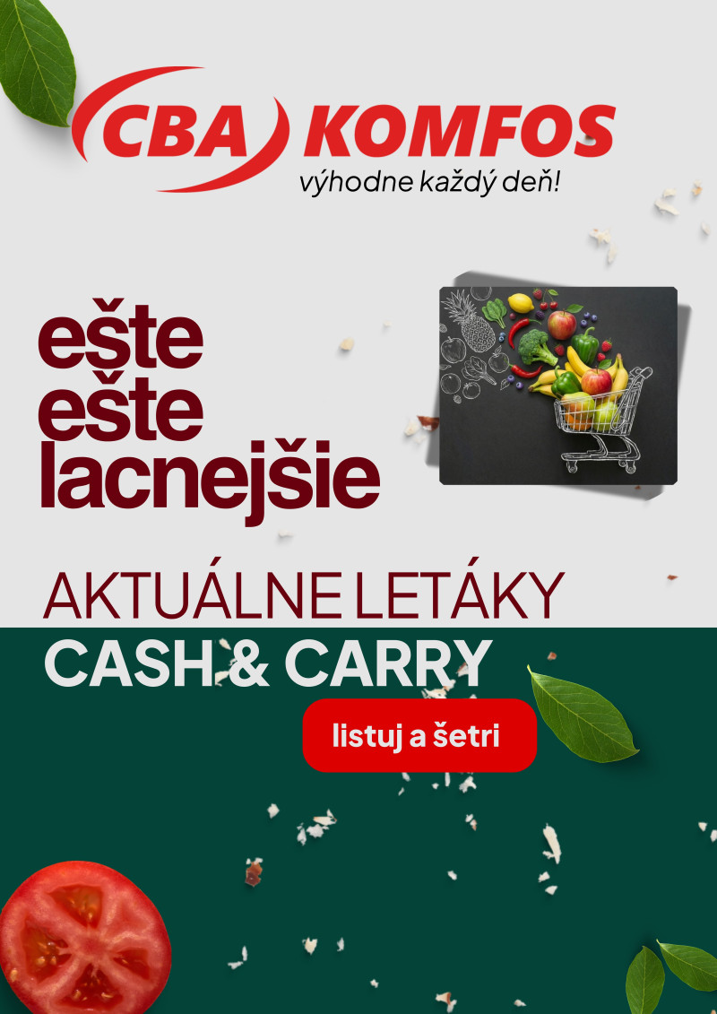 Aktuálne akcie pre Cash & Carry